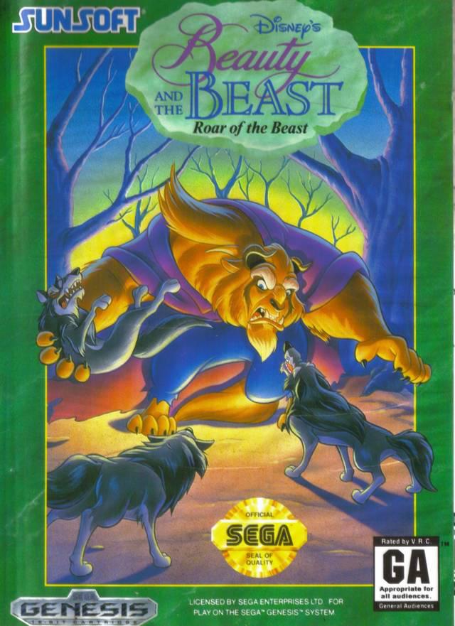 Disney's Beauty and the Beast: Roar of the Beast - игра для сега, sega mega drive (Genesis) Disney's Beauty and the Beast: Roar of the Beast - игра для sega